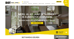 Desktop Screenshot of botramenendeuren.nl